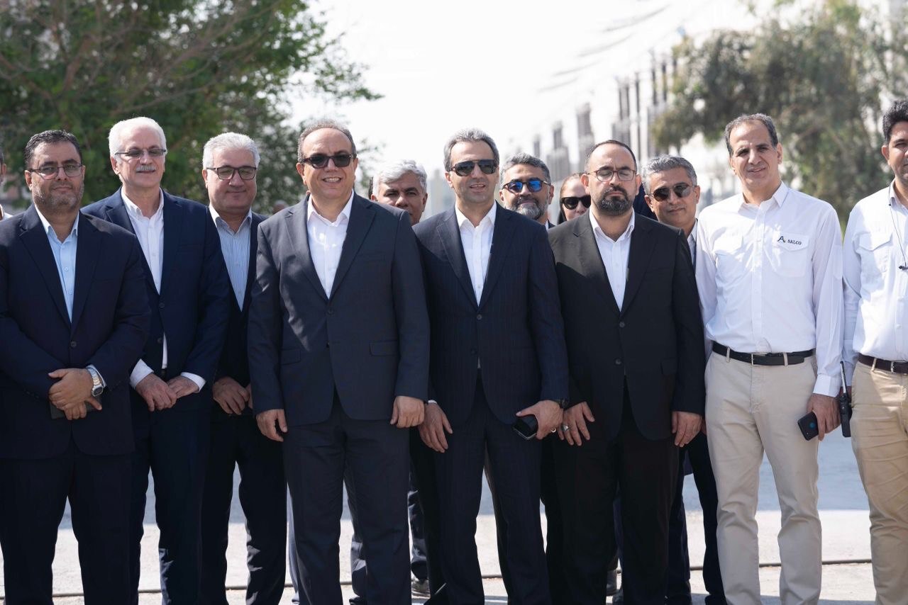 بازدید مدیران ارشد بانک صادرات ایران از مجتمع صنایع آلومینیوم جنوب