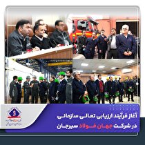 آغاز فرآیند ارزیابی تعالی سازمانی در شرکت جهان فولاد سیرجان