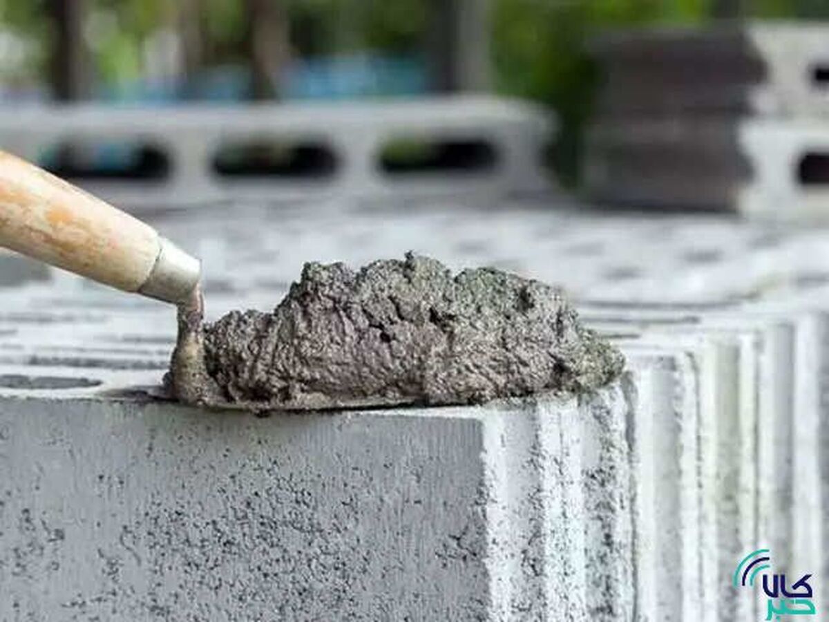یک میلیون تن سیمان در بورس کالا عرضه می‌شود