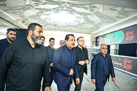 موکب خدمت در مسیر «آخرین دیدار»